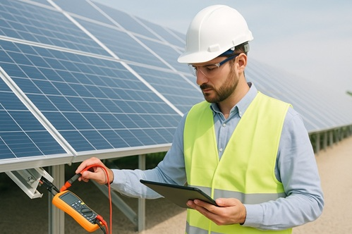 Operação e Manutenção de Usinas Solares (O&M)