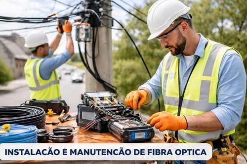 Instalação e Manutenção de Fibra Óptica