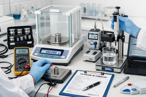 Calibração de Equipamentos Laboratoriais